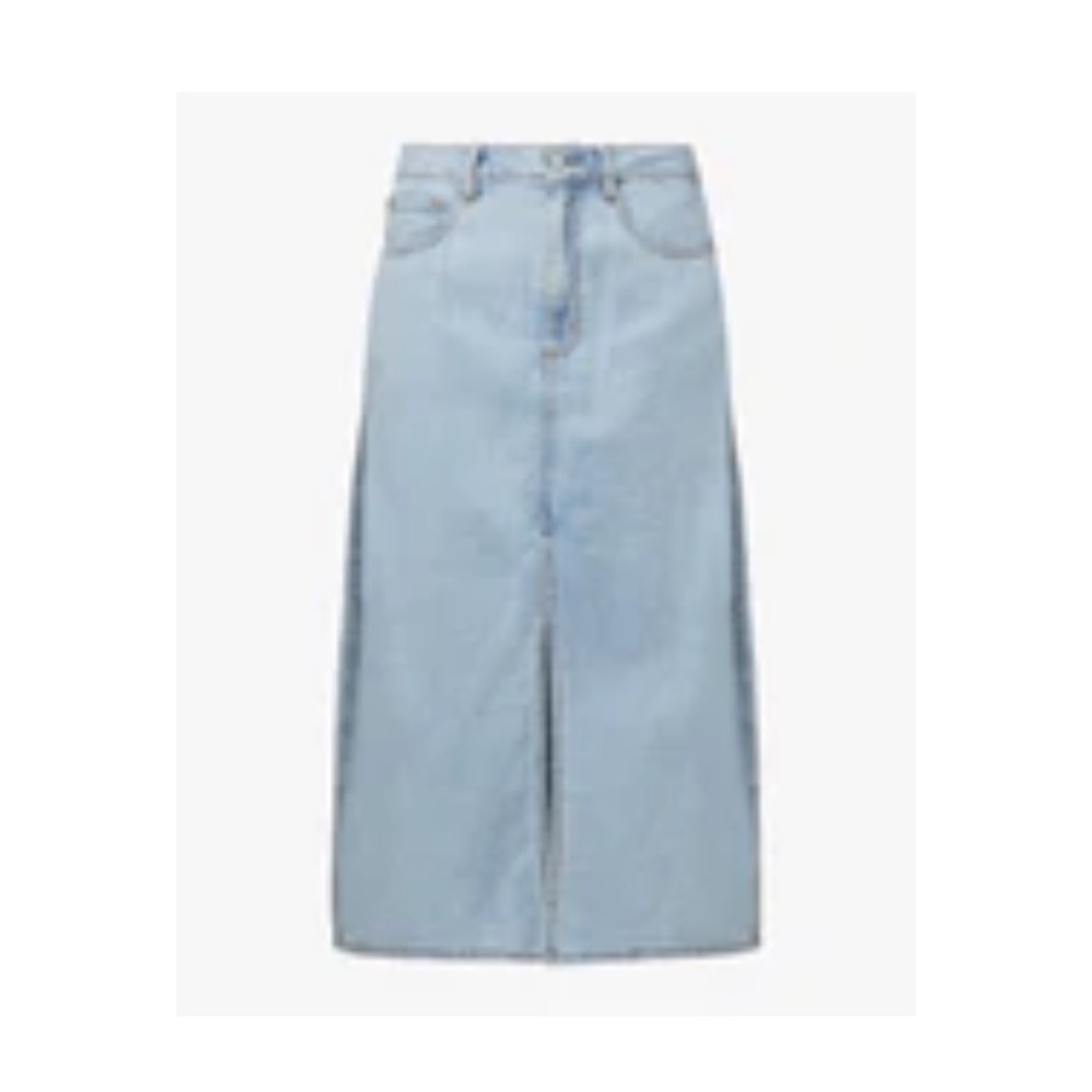 Midi Denim Skirt